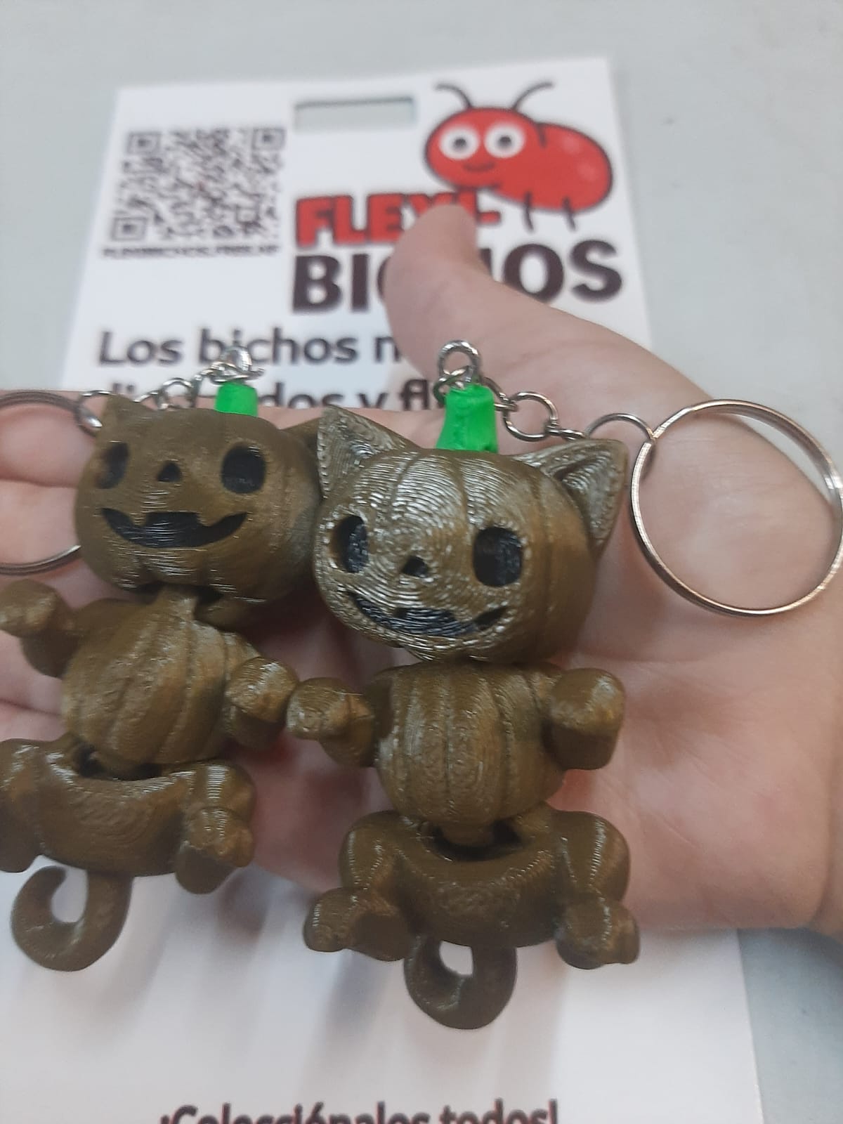 Calabacito, el gato calabaza FlexiBicho