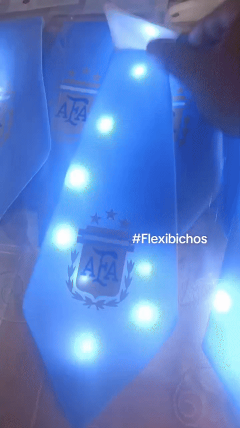 Corbata AFA 3 Estrellas de Tela 1 calidad