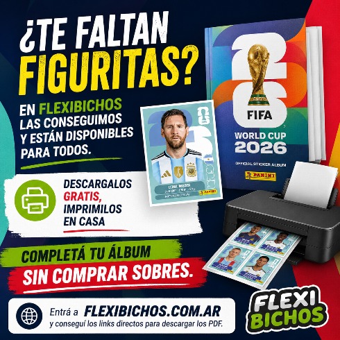 ⚽ ¿Te faltan figuritas del álbum? Tenemos 2026 y 2022