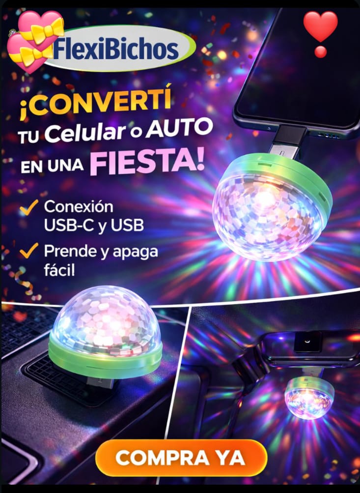Convertí celular o tu Auto o Moto en un Fiesta