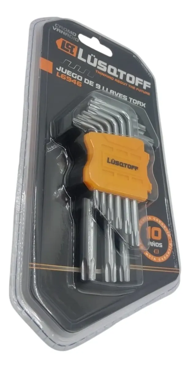 Kit  Profesional de 9 Torx Cromo Vanadio